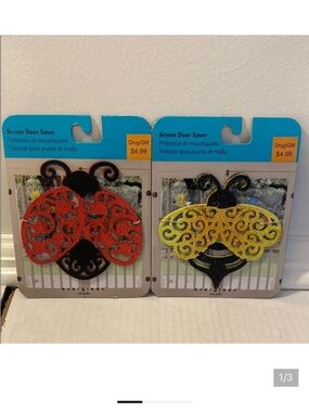 Pair of Screen Doors Savers New With Tags